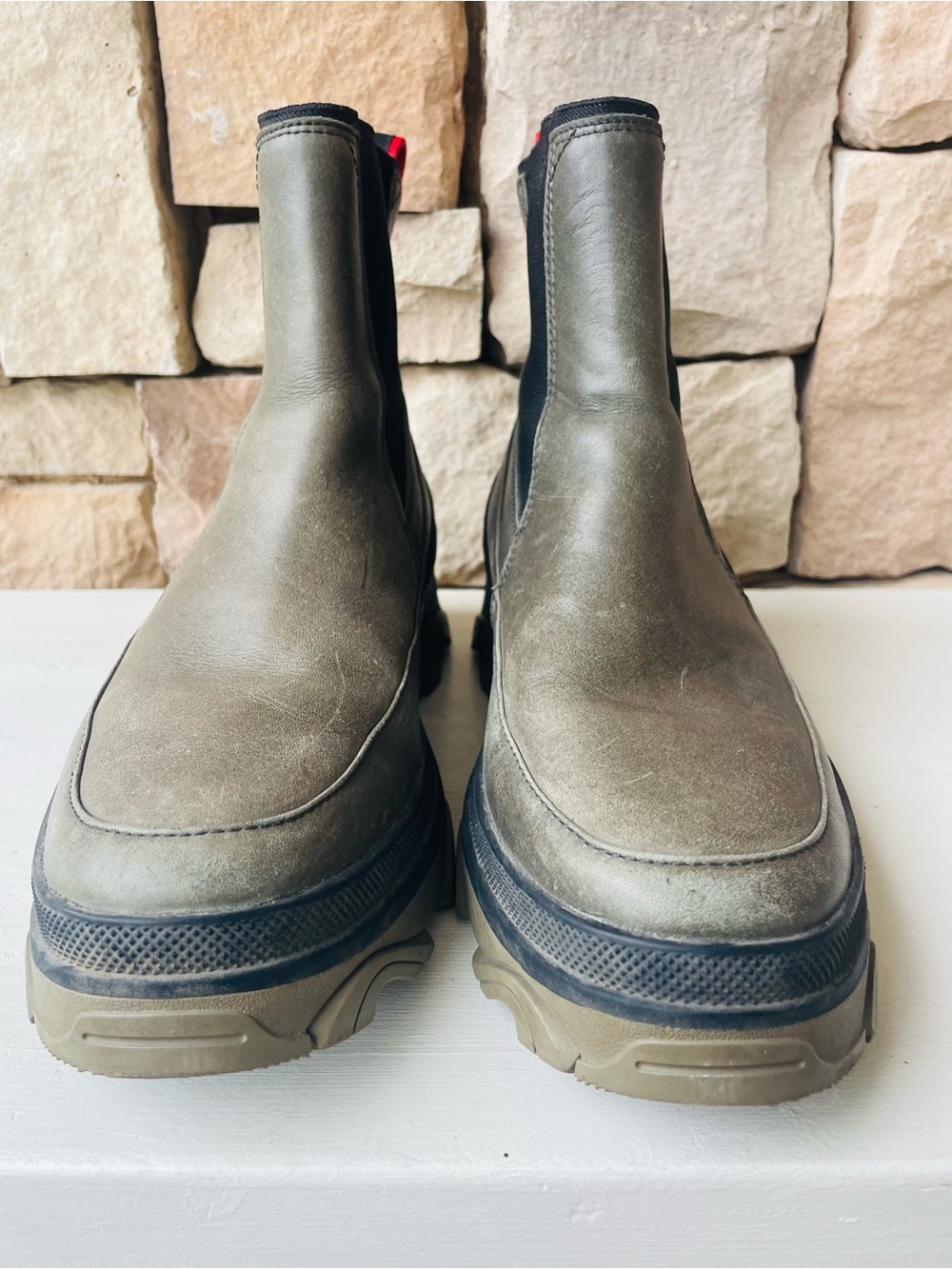 Sorel Brex Chelsea Boot Green - Picture 7 of 9